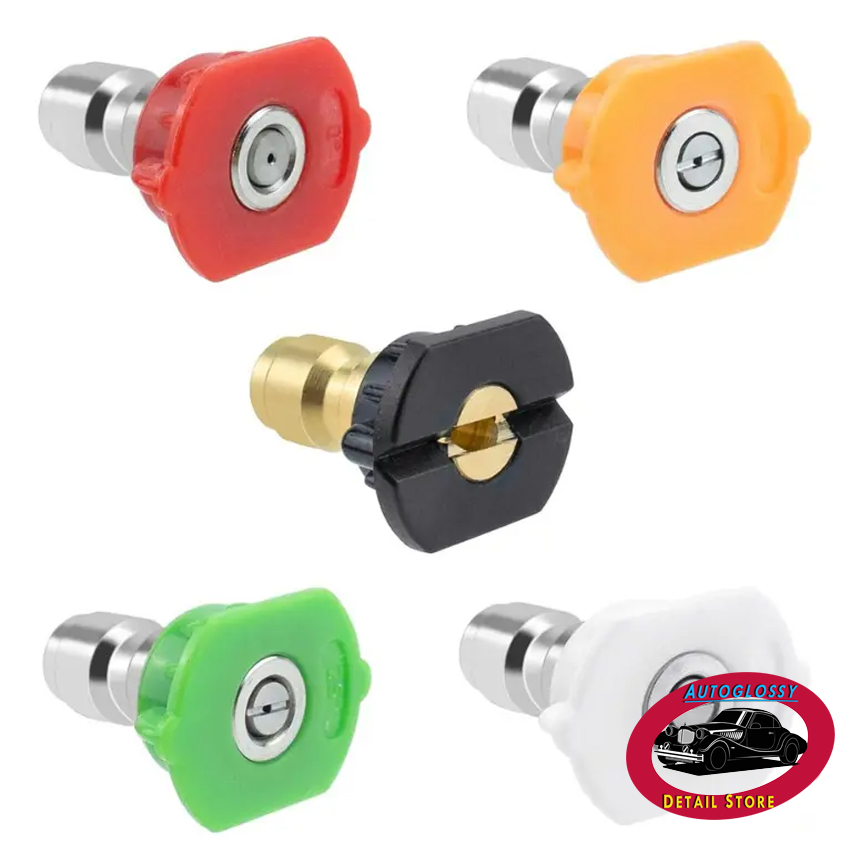 Picos para pistola corta con acople rápido kit x 5.