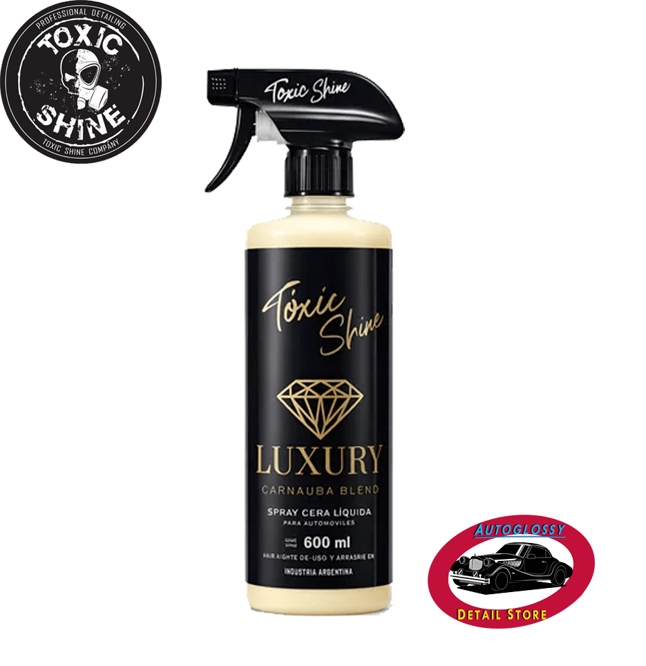 Toxic Shine Luxury carnauba blend cera spray x 600 ml.