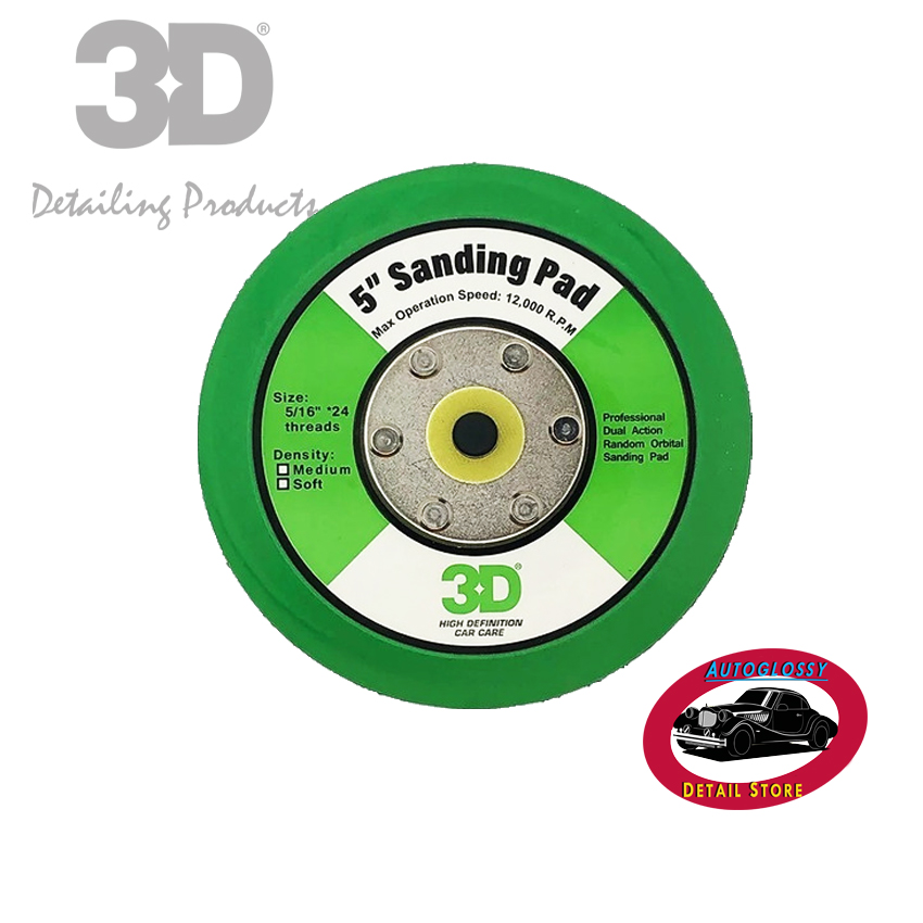 3D Backing Plate k-75-  5 pulgadas.